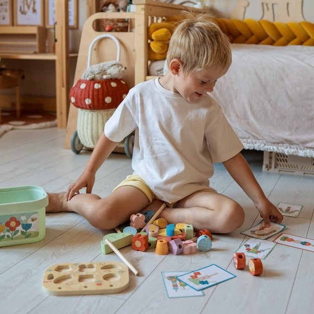 Montessori edukacinė dėžutė vaikams „Magic Garden“ 5in1, TOOKY TOY 5