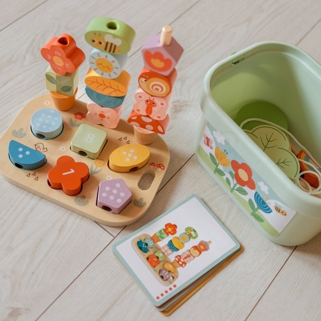 Montessori edukacinė dėžutė vaikams „Magic Garden“ 5in1, TOOKY TOY 6