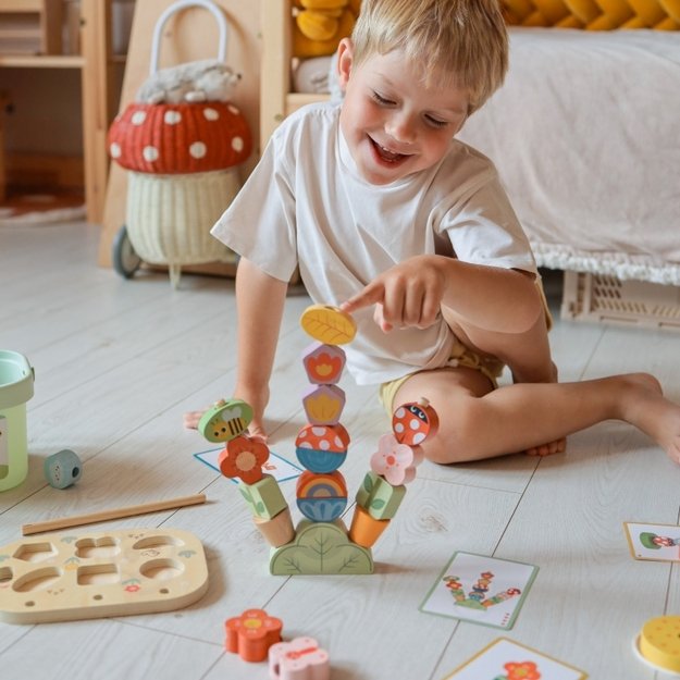 Montessori edukacinė dėžutė vaikams „Magic Garden“ 5in1, TOOKY TOY 4