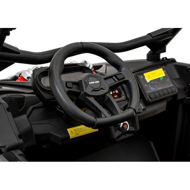 Dvivietis elektromobilis bagis Maverick Turbo RR, juodas 