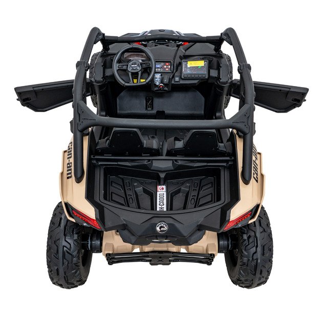 Dvivietis elektromobilis bagis Maverick Turbo RR, juodas 