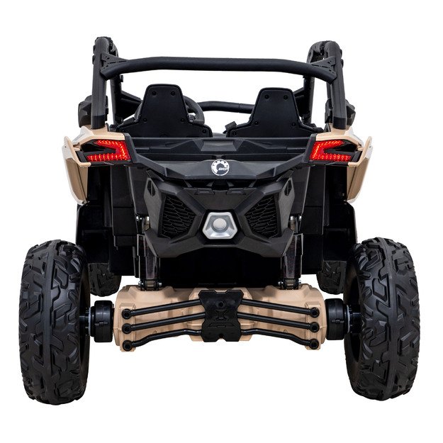 Dvivietis elektromobilis bagis Maverick Turbo RR, juodas 