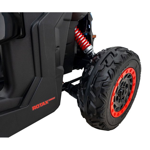 Dvivietis elektromobilis bagis Maverick Turbo RR, juodas 