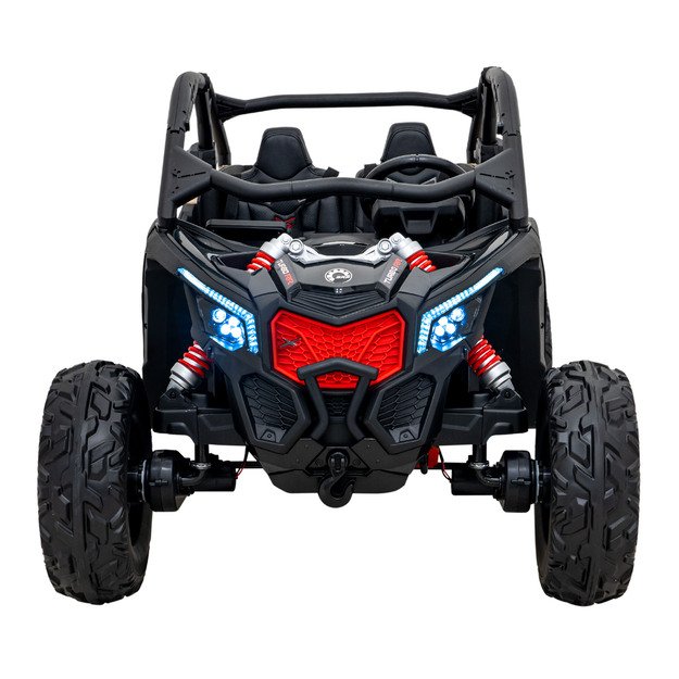 Dvivietis elektromobilis bagis Maverick Turbo RR, juodas 
