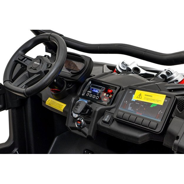 Dvivietis elektromobilis bagis Maverick Turbo RR, juodas 