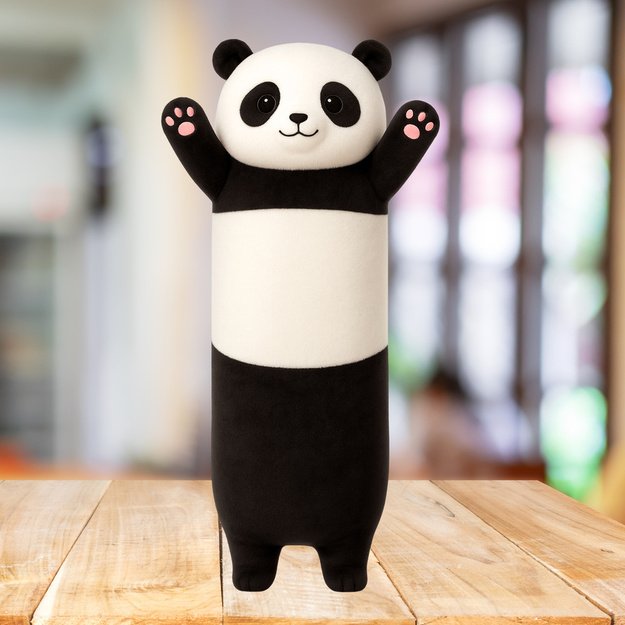Pliušinis žaislas pagalvėlė „Panda“ 70 cm 1