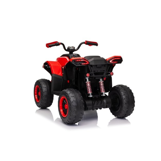 Vienvietis elektrinis keturratis vaikams Quad Fast Wheel, raudonas