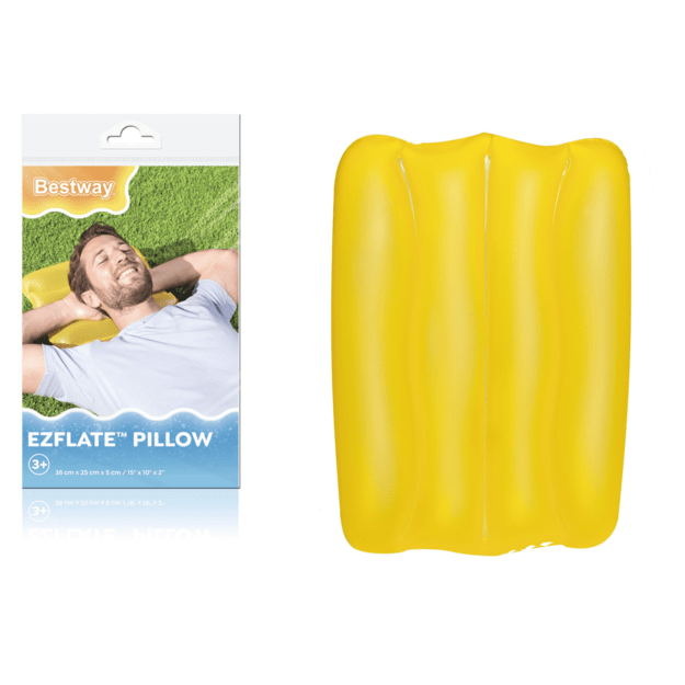 Pripučiama pagalvėlė 38x25cm, geltona, Bestway 52127