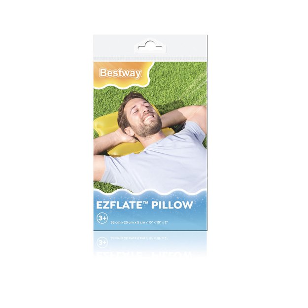 Pripučiama pagalvėlė 38x25cm, geltona, Bestway 52127