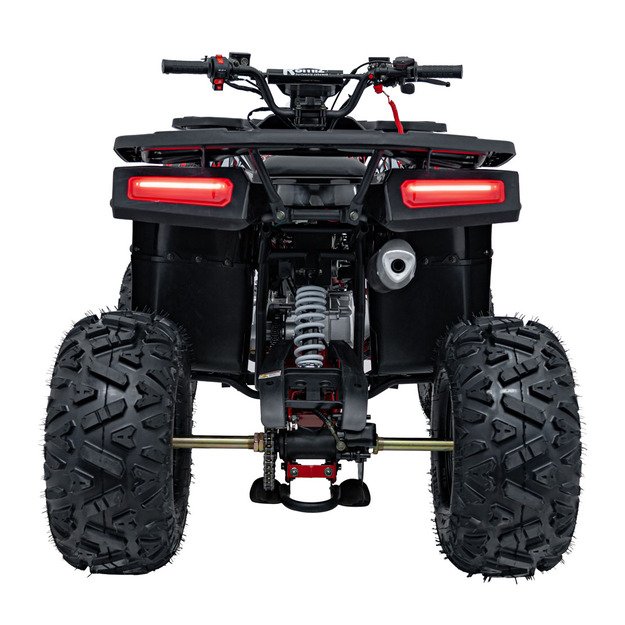 Benzininis keturratis vaikams 120CC DISCOVERER, raudonas