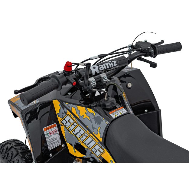 Benzininis keturratis vaikams 49CC SIRIUS, oranžinis