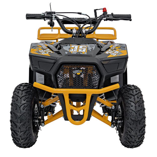 Benzininis keturratis vaikams 49CC SIRIUS, oranžinis