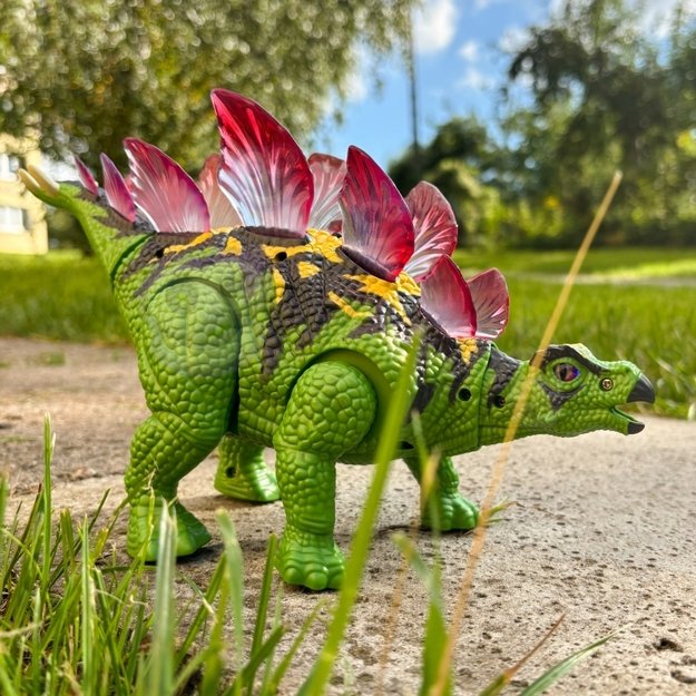 Nuotoliniu būdu valdomas dinozauras “Stegosaurus”, WOOPIE 5