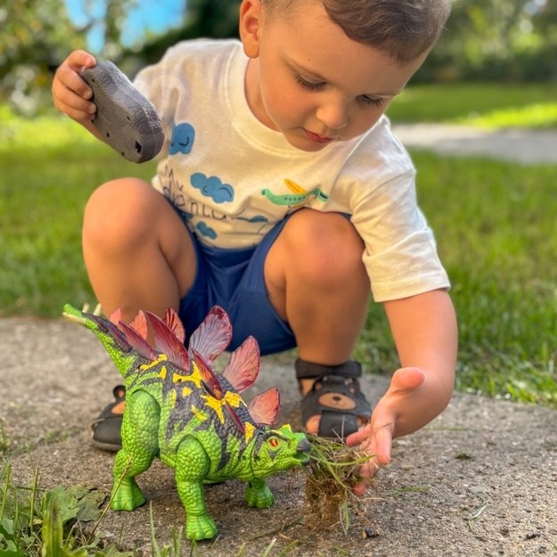 Nuotoliniu būdu valdomas dinozauras “Stegosaurus”, WOOPIE 8