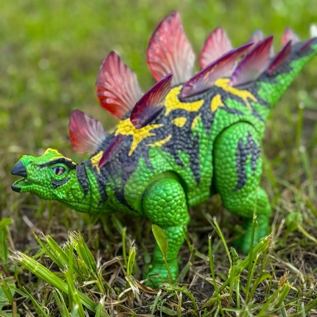 Nuotoliniu būdu valdomas dinozauras “Stegosaurus”, WOOPIE 7