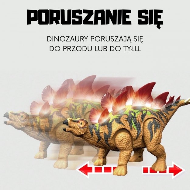Nuotoliniu būdu valdomas dinozauras “Stegosaurus”, WOOPIE 14