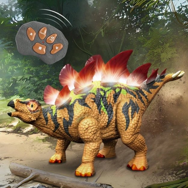 Nuotoliniu būdu valdomas dinozauras “Stegosaurus”, WOOPIE 16