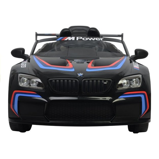 Vienvietis vaikiškas elektromobilis BMW M6 GT3 Juodas