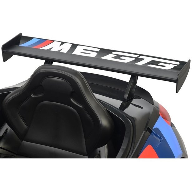 Vienvietis vaikiškas elektromobilis BMW M6 GT3 Juodas