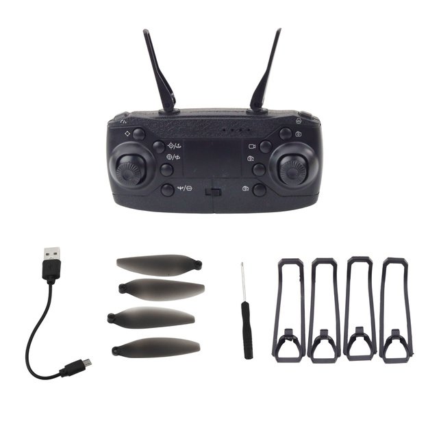 Nuotoliniu būdu valdomas Y329 dronas HD WIFI kamera, juodas 2