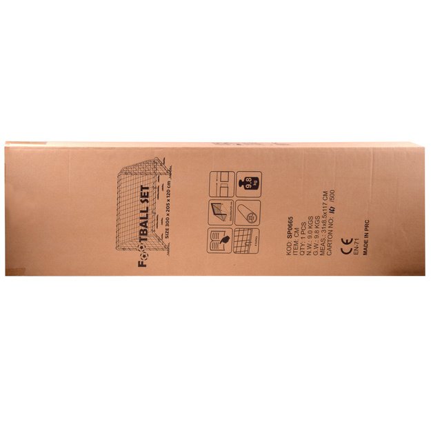 Futbolo vartai 300x205x120cm