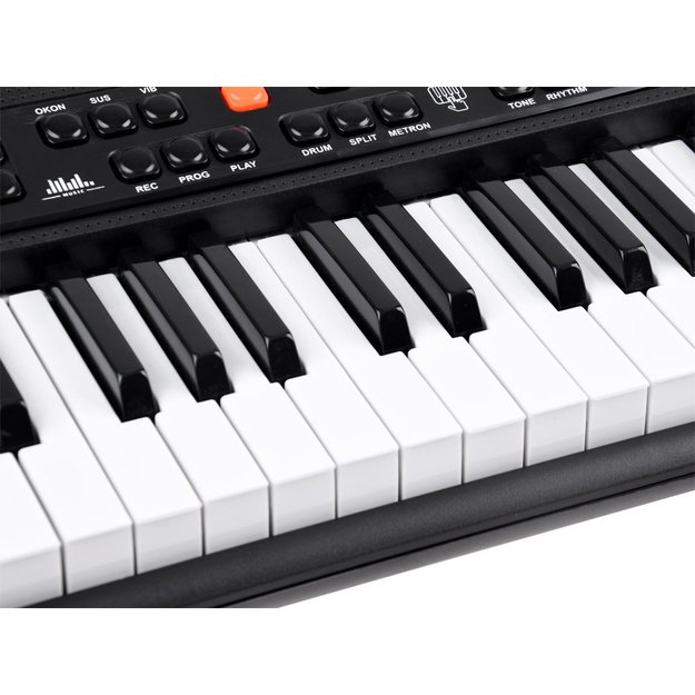 Vaikiškas sintezatorius SD-S850 su mikrofonu ir 61 klavišu