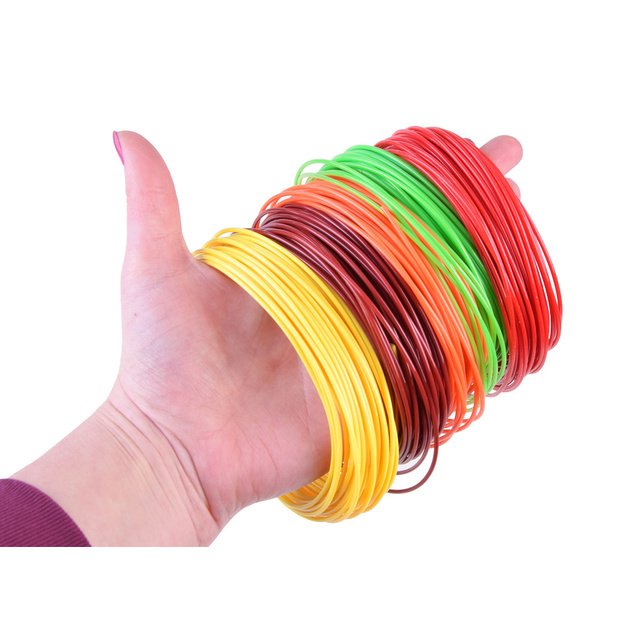 3D rašiklių užpildų rinkinys 5 spalvos