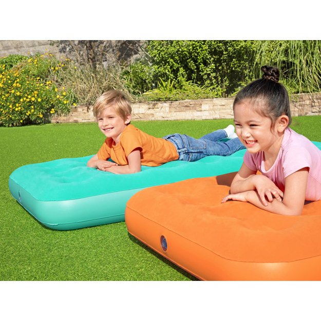 Pripučiamas čiužinys vaikams 183 cm x 69 cm Bestway, oranžinis