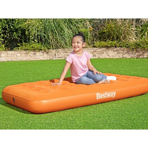 Pripučiamas čiužinys vaikams 183 cm x 69 cm Bestway, oranžinis