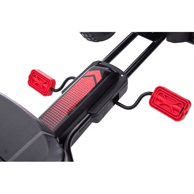Velomobilis su pedalais Go-kart G18, raudonas