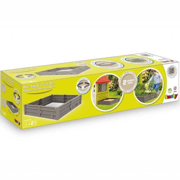 Smėlio dėžė ir gėlynas 2in1, Smoby