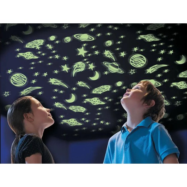 Fluorescencinių lipdukų rinkinys