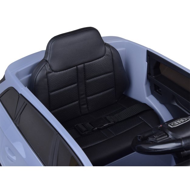 Vienvietis elektromobilis vaikams AUDI RS 6, mėlynas