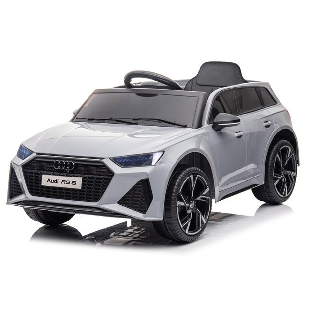 Vienvietis elektromobilis vaikams AUDI RS 6, mėlynas