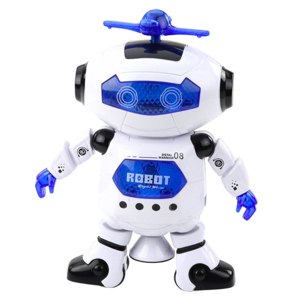 Interaktyvus šokantis robotas su šviesomis ir garsais 1