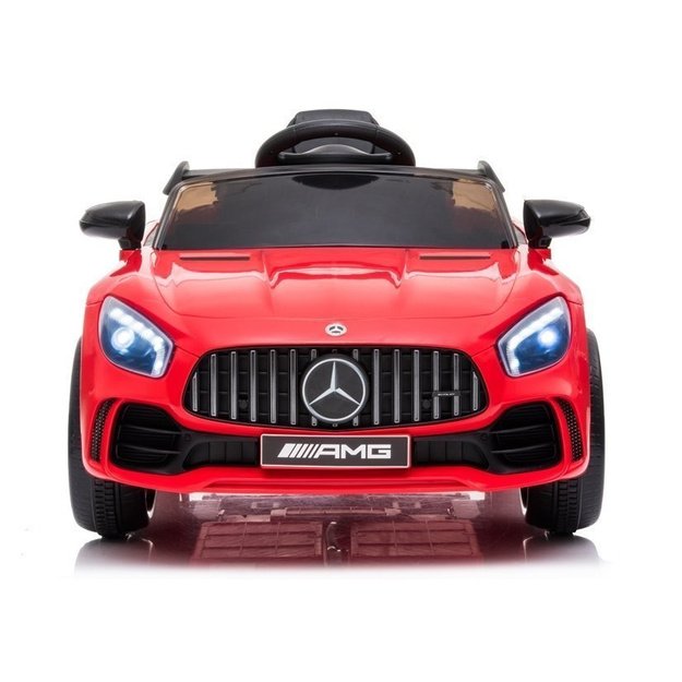 Vienvietis elektromobilis vaikams Mercedes AMG GT R, raudonas 6