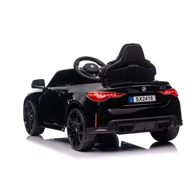 Vienvietis elektromobilis vaikams BMW M4, juodas 7