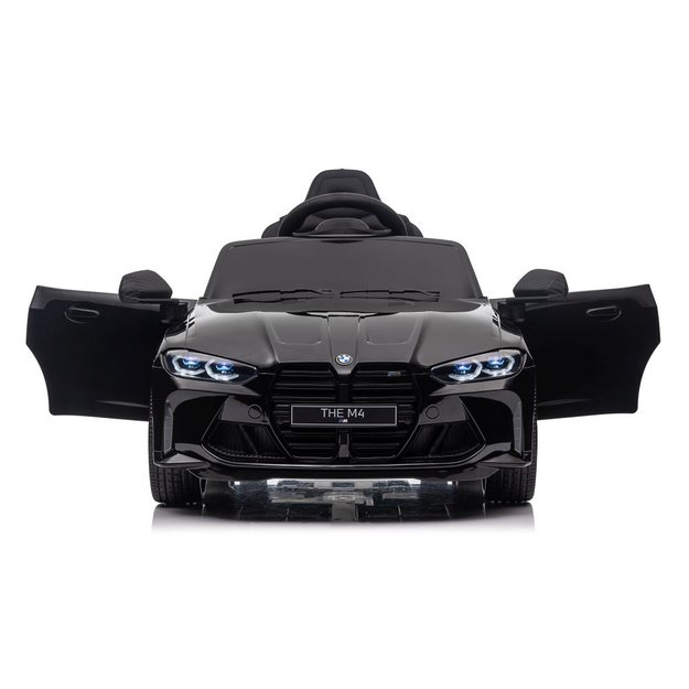 Vienvietis elektromobilis vaikams BMW M4, juodas 4