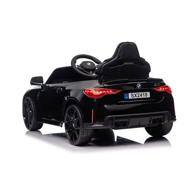 Vienvietis elektromobilis vaikams BMW M4, juodas 16
