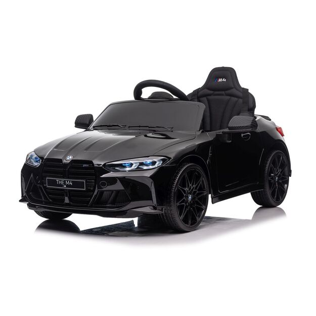 Vienvietis elektromobilis vaikams BMW M4, juodas 11
