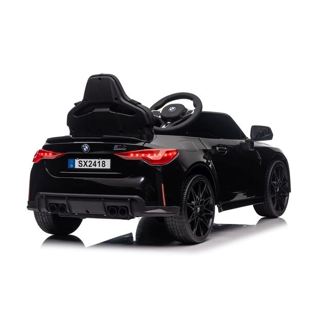 Vienvietis elektromobilis vaikams BMW M4, juodas 3