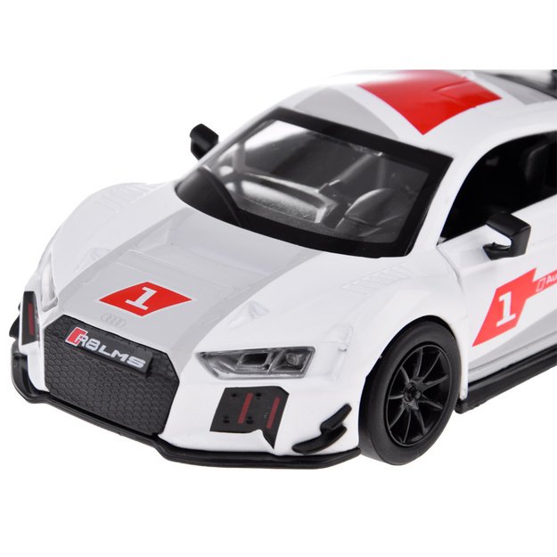 Metalinis sportinis Audi R8 LMS automobilis su garso ir šviesos efektai