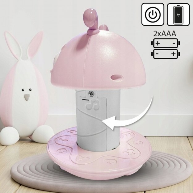 Daugiafunkcinis sensorinis žaislas vaikams 2in1, rožinis, WOOPIE  5
