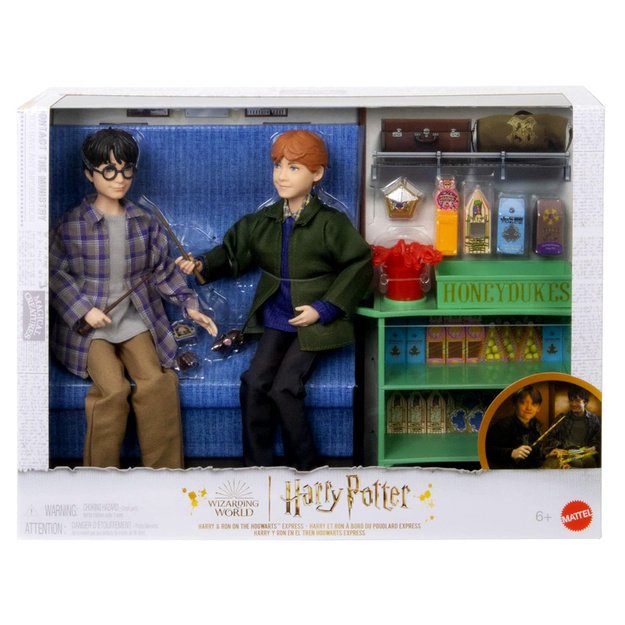 Didelis Hario Poterio ir Rono lėlių rinkinys, Mattel