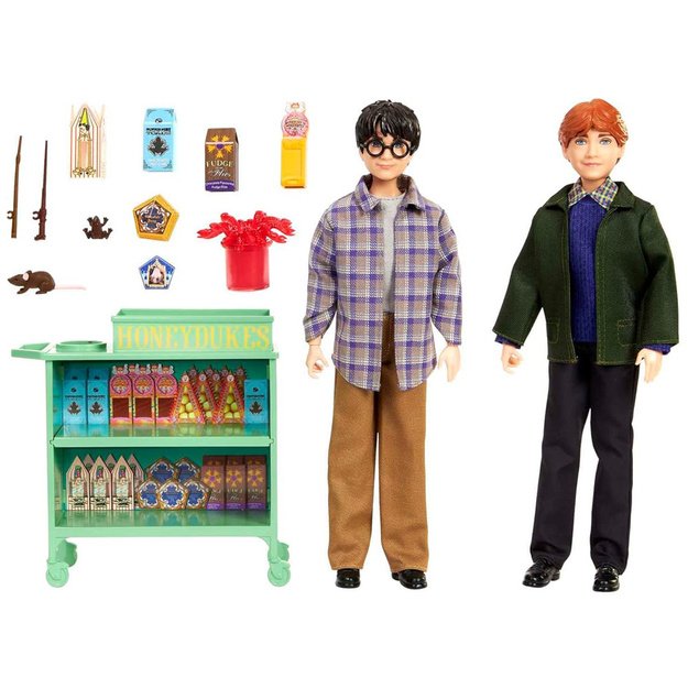 Didelis Hario Poterio ir Rono lėlių rinkinys, Mattel