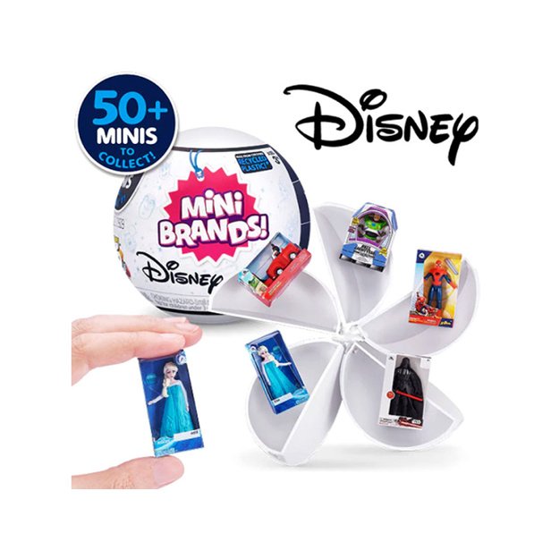 Kamuolys siurprizas su Disney personažo figūrėlėmis
