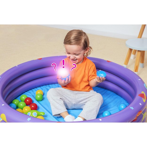 Pripučiamas baseinas vaikams 102x25cm su kosmoso tematika, Bestway