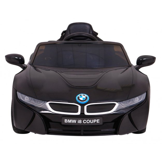 Vienvietis elektromobilis vaikams BMW I8 Lift, juodas