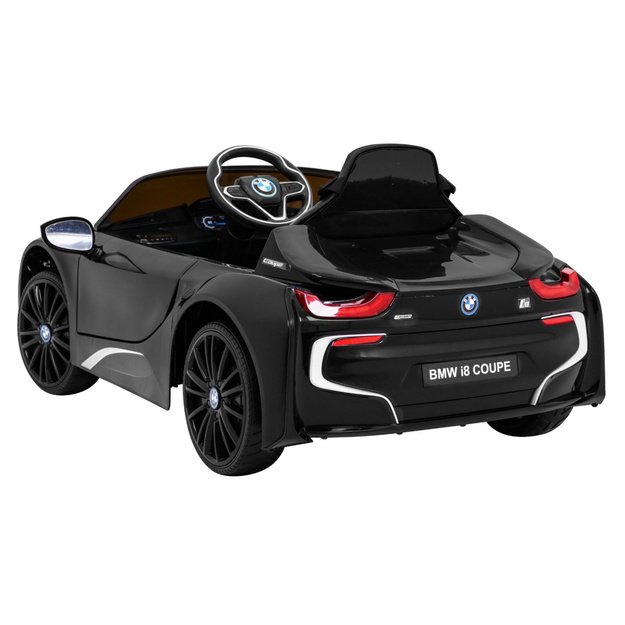 Vienvietis elektromobilis vaikams BMW I8 Lift, juodas