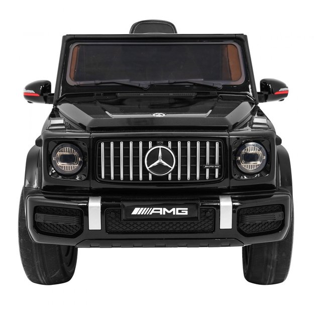 Vienvietis elektromobilis Mercedes AMG G63, juodas lakuotas